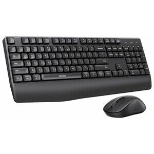 Bluetooth Wireless Keyboard & Mouse Combo, COE200 2.4G + PC/Laptop/Mac Full Size